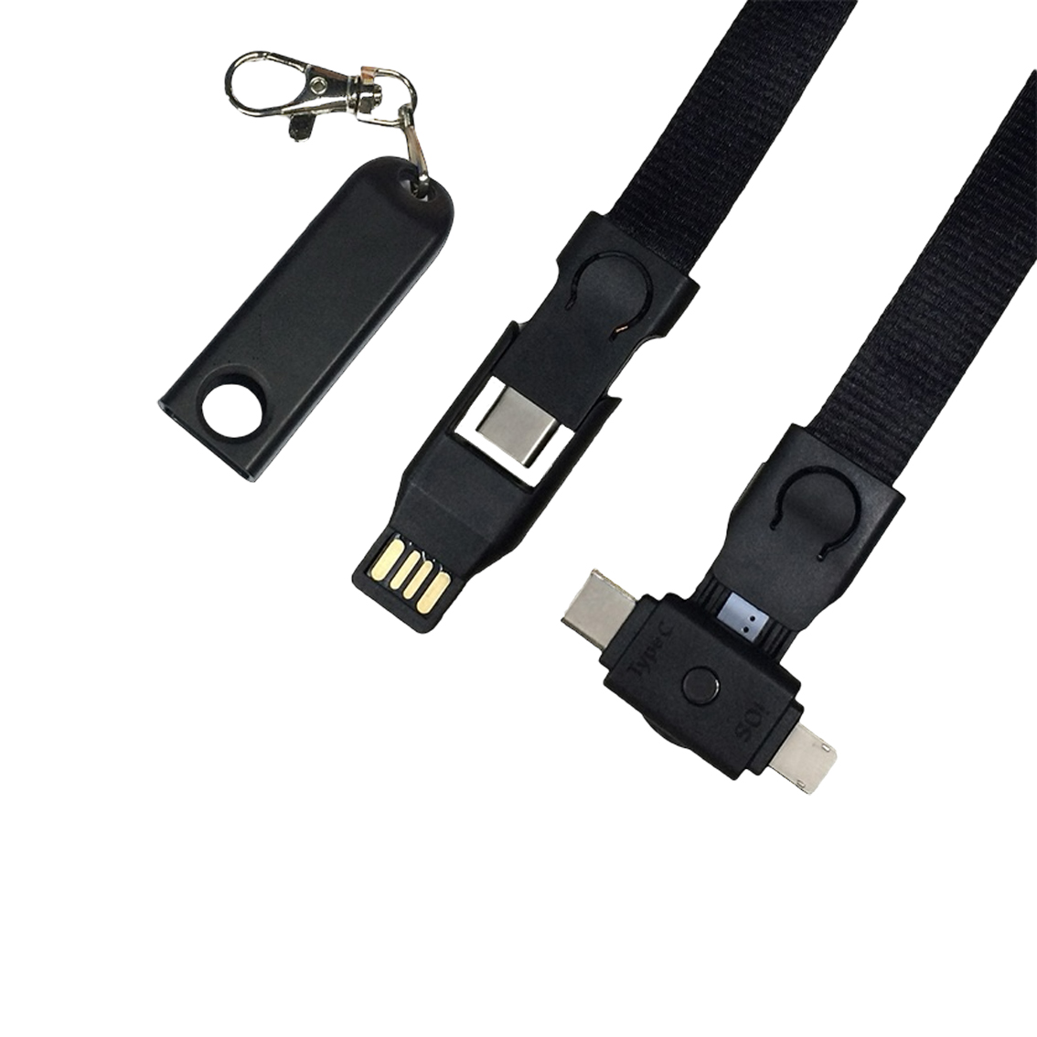 4-in-1 Charging Cable Lanyard view 2
